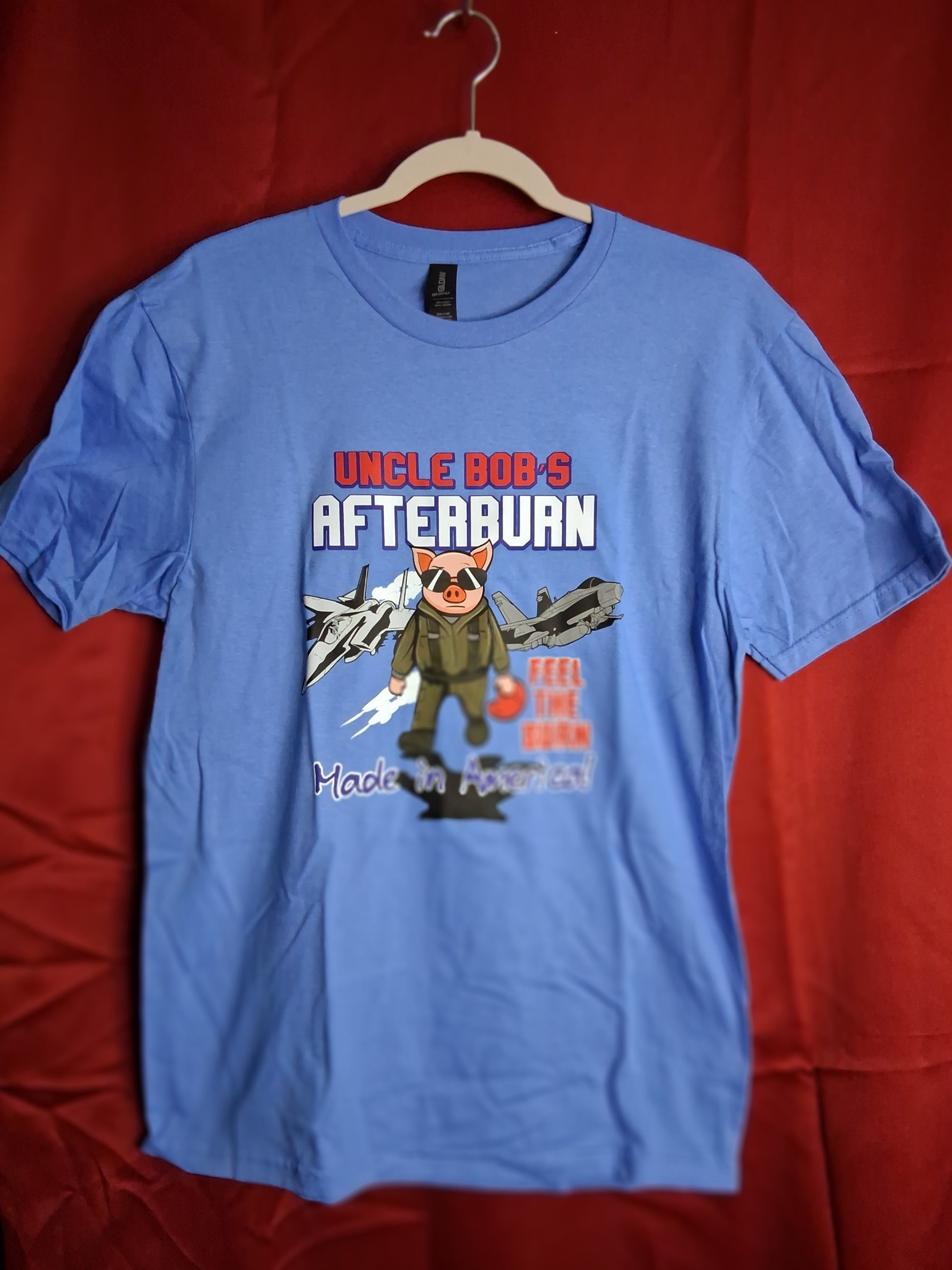 Rub on the shirt – Uncle Bob's Afterburn