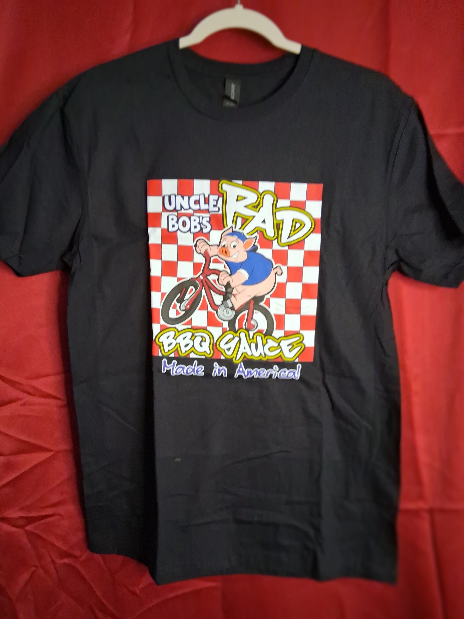 Rub on the shirt – Uncle Bob's Rad BBQ Sauce