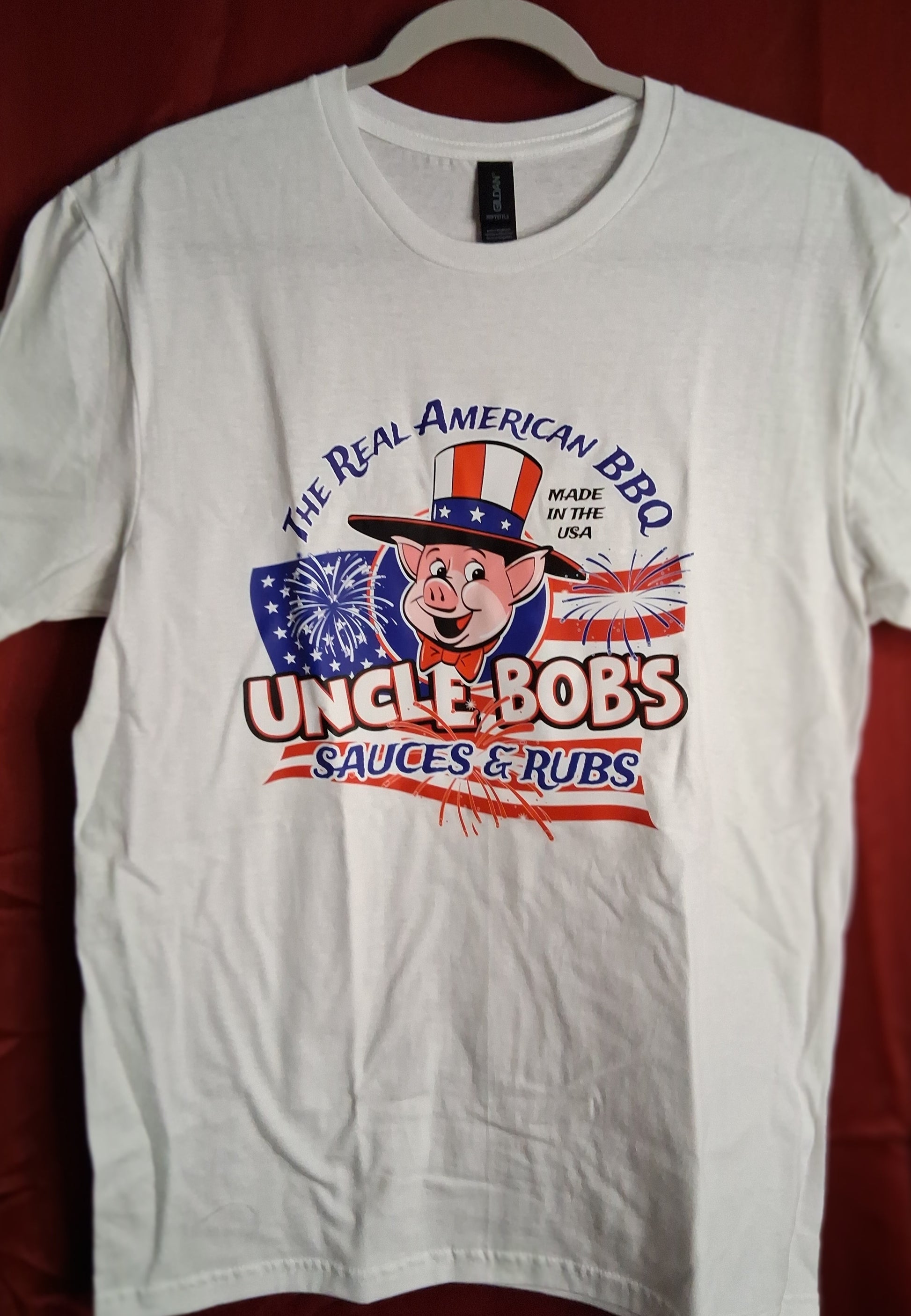 Rub on the shirt – Uncle Bob's – The Real American BBQ