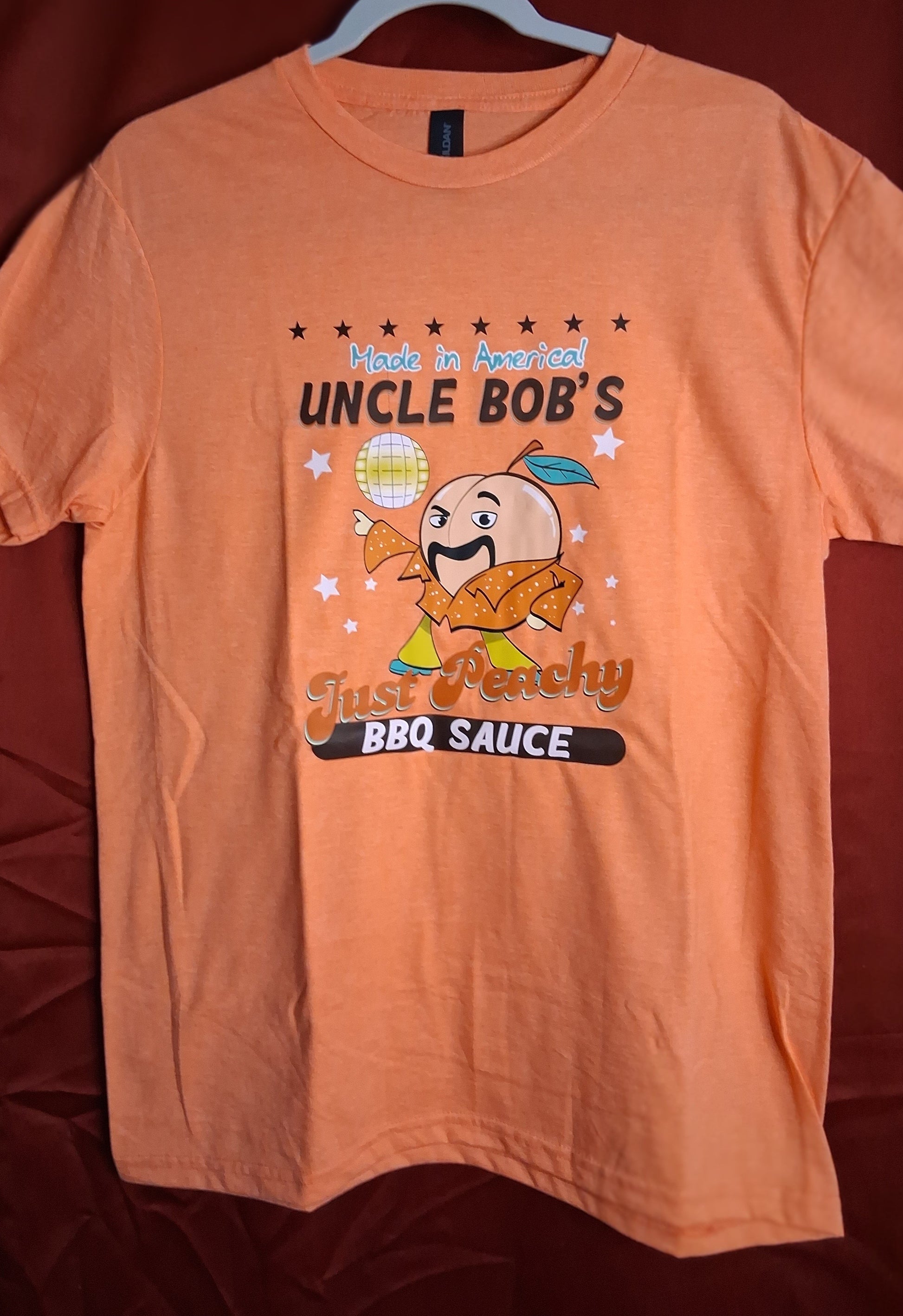 Rub on the shirt – Uncle Bob's Just Penchy BBQ Sauce