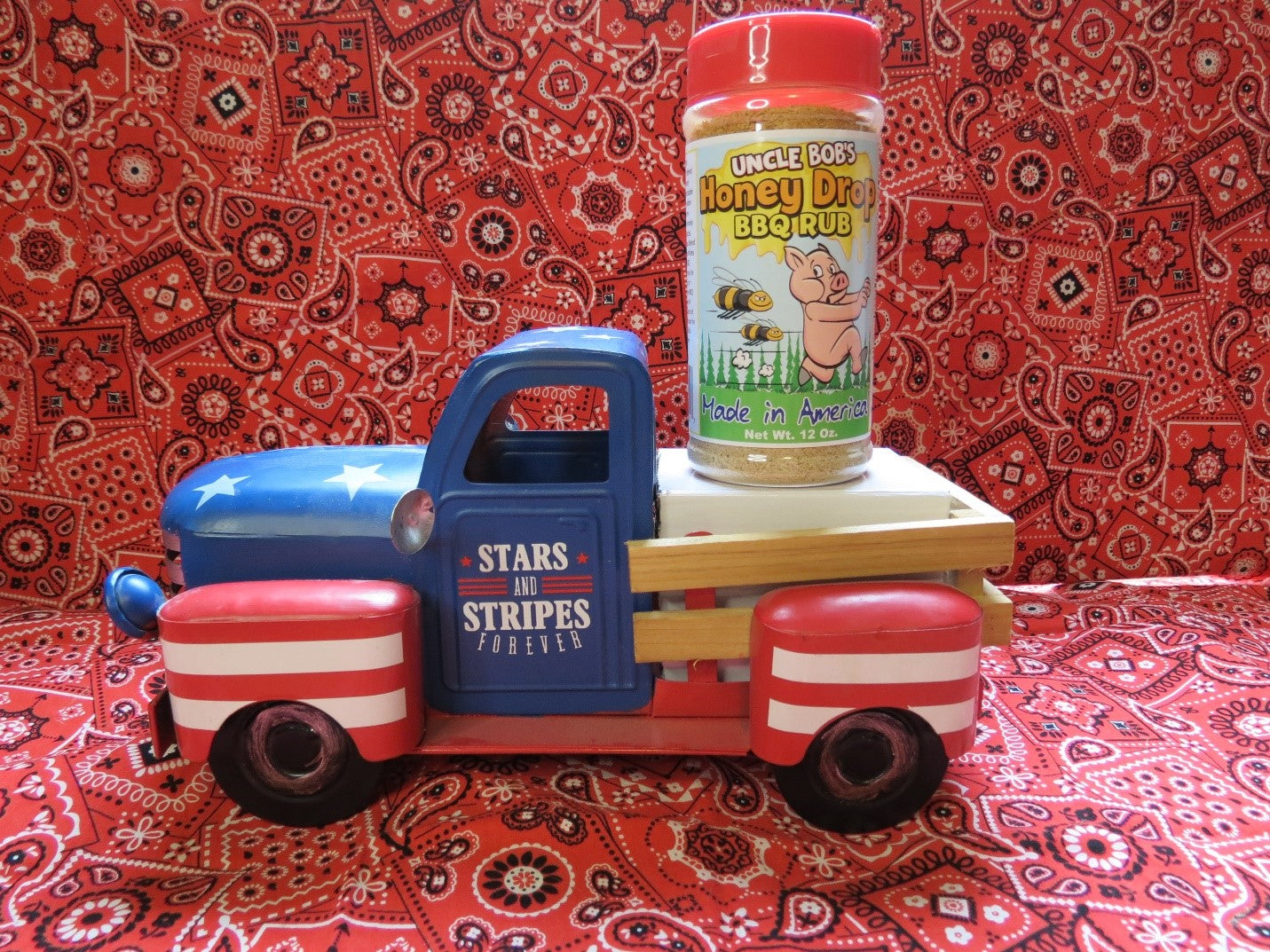 Uncle Bob's Honey Drop BBQ Rub